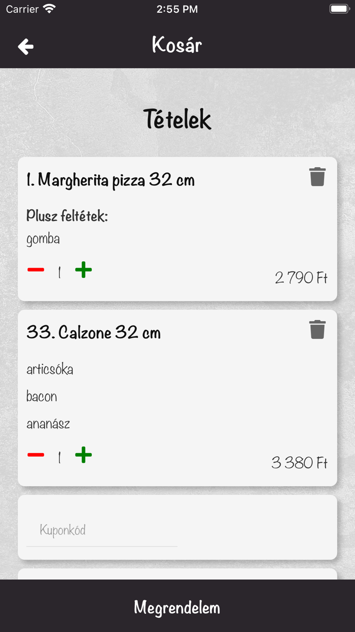 Tomazzo Pizzéria