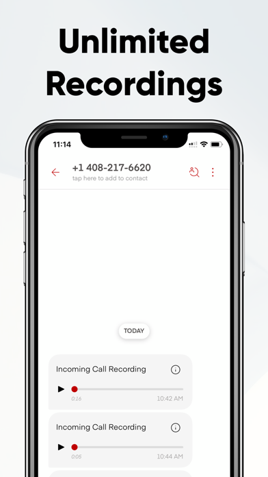 Recording App - Re:Call screenshot1