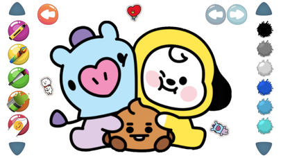 7800 Colouring Page Bt21  Latest HD