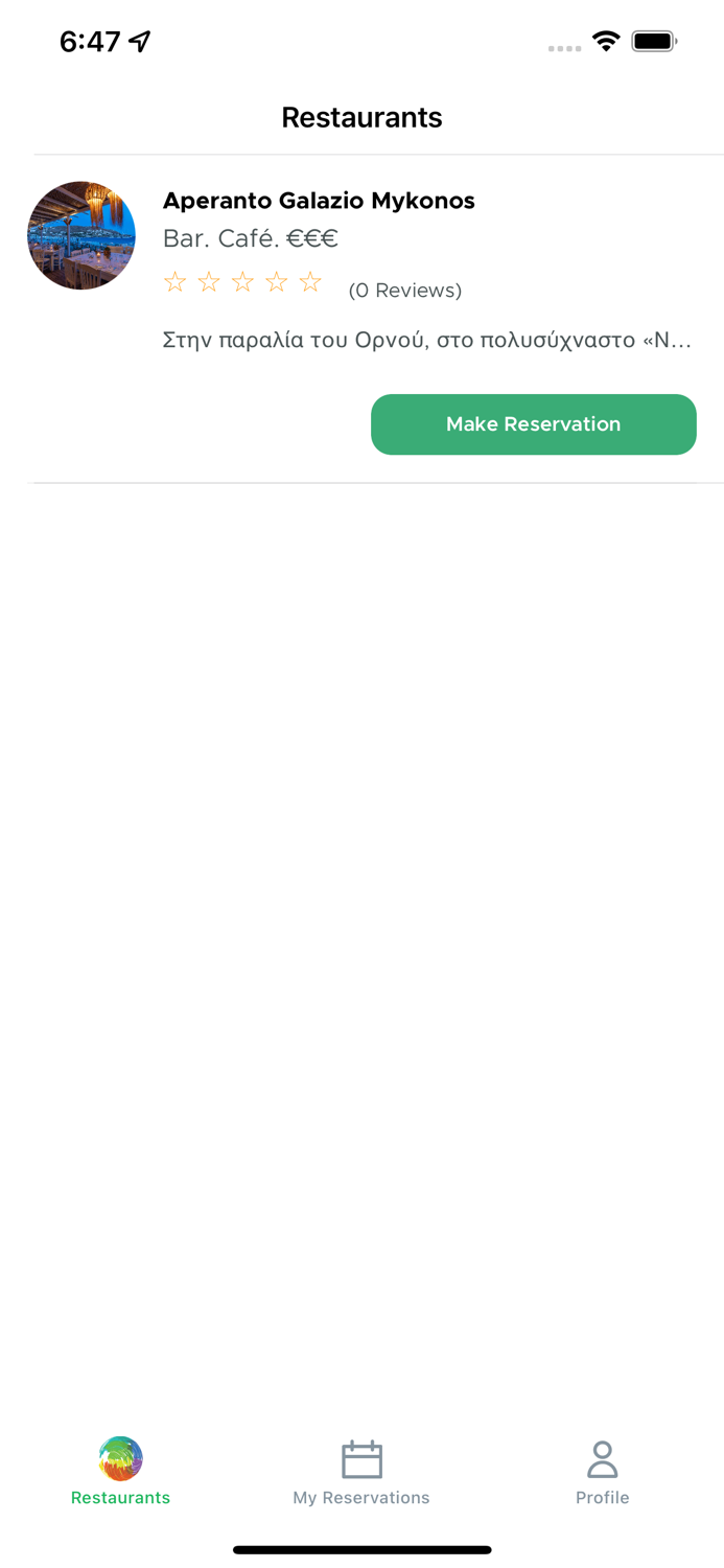 Business Affiliation