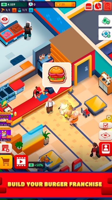 Idle Burger Empire Ty... screenshot1