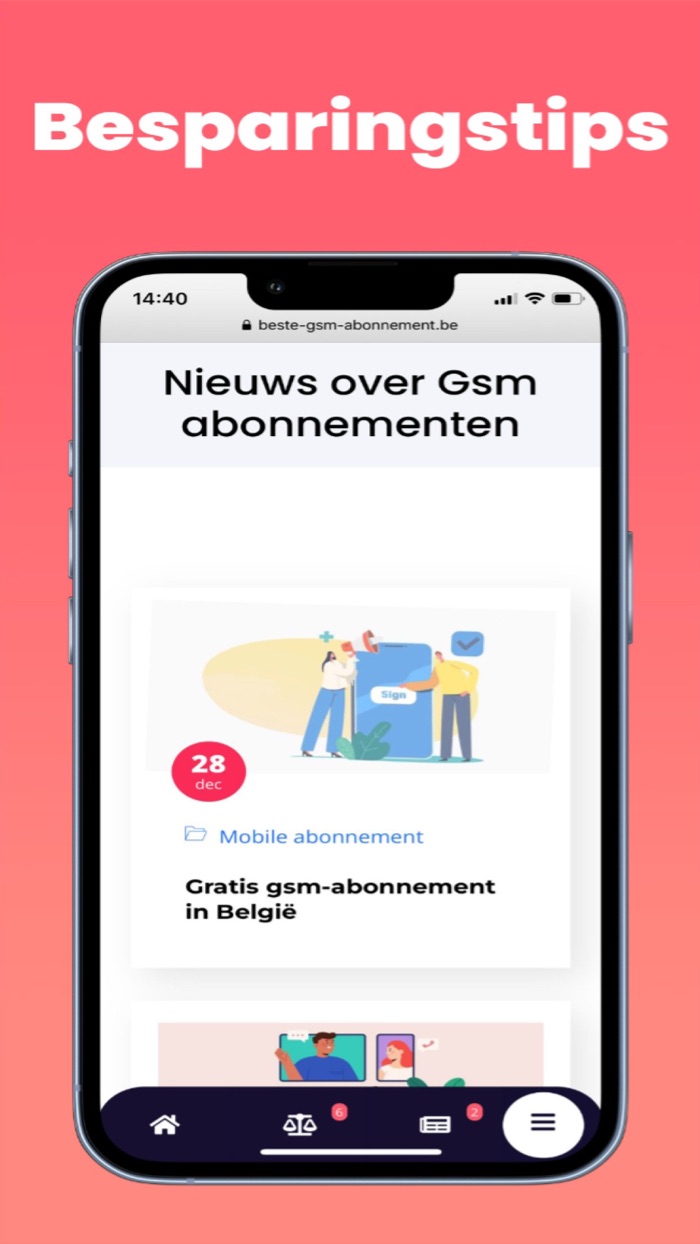 Gsm-Abonnementen Vergelijken