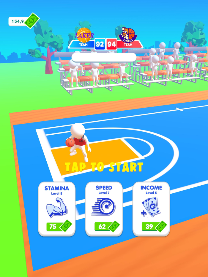 Basketball Court Player