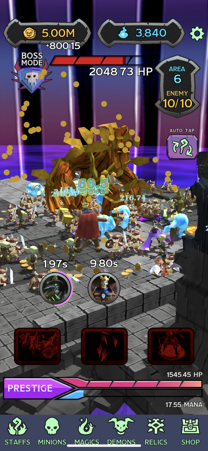 Tap Dungeon Necromancer