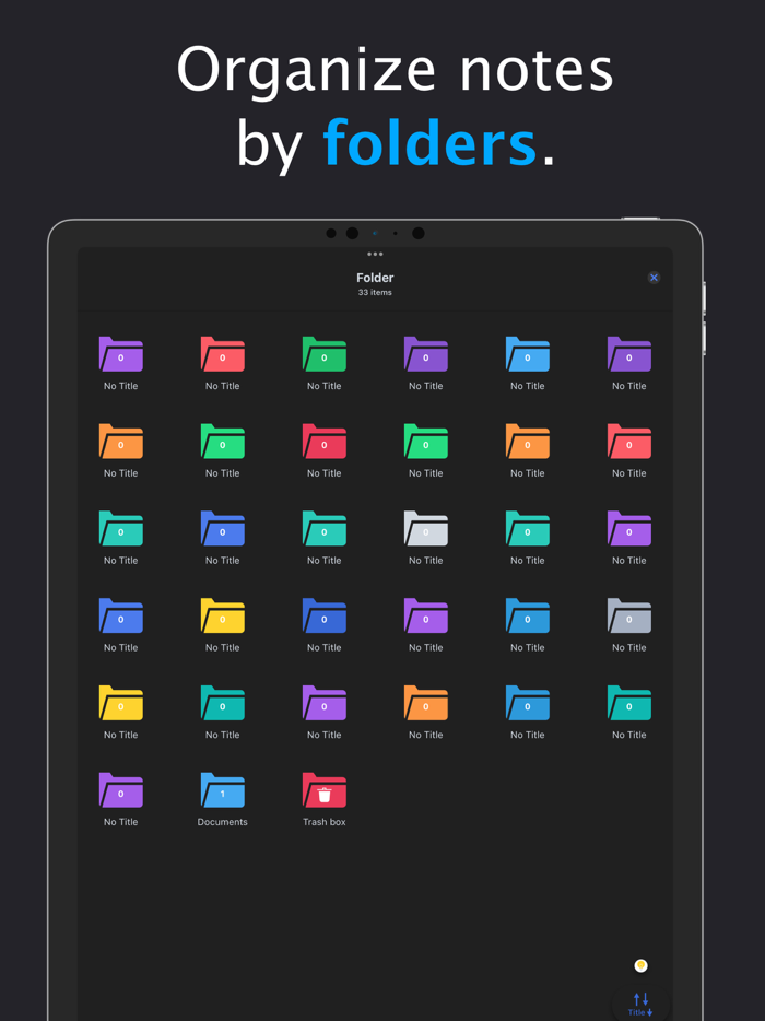 Blue Sketch - Handwritten note