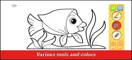 Game screenshot Kids coloring books funny apk