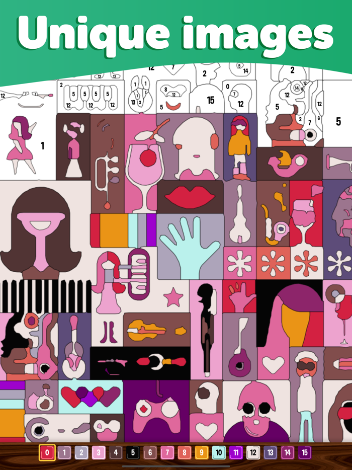 Adult Coloring Book By Number