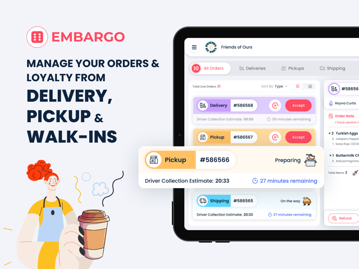 Embargo for Business