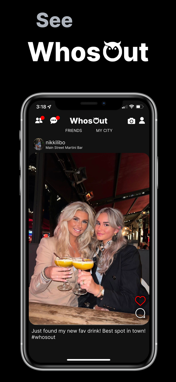 WhosOut nightlife clubs  bars