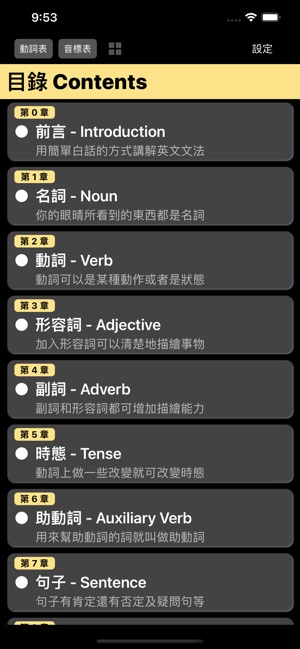 在app Store 上的 文法從0開始