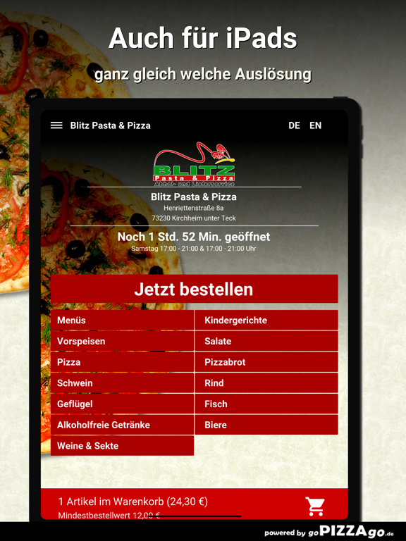 Blitz Pasta - Pizza Kirchheim screenshot 7