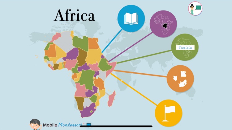 Africa - Montessori Geography screenshot-0