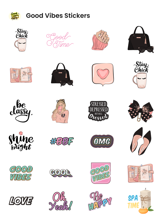 Good Vibes Stickers
