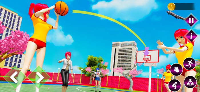 High School Anime Girl Life