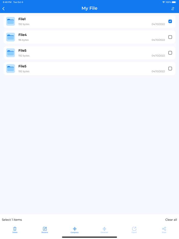 File Extractor Zip, 7Zip, Rar