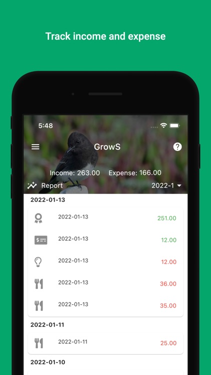 GrowS-Budget Expense Spending