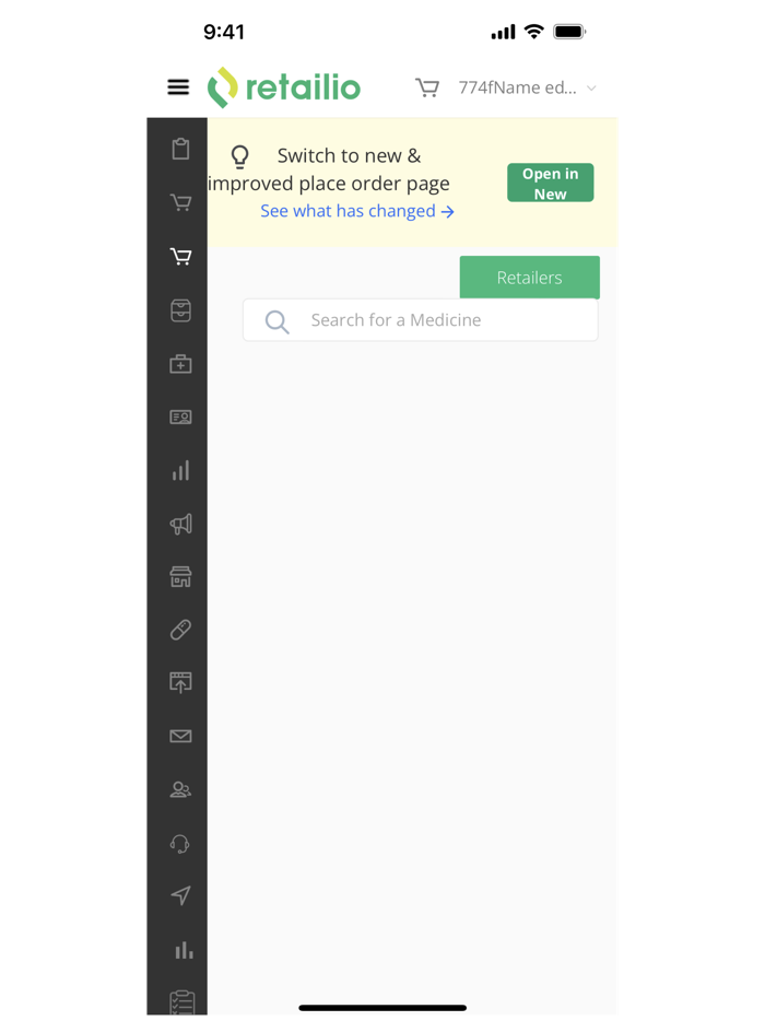 Retailio Salesman Partner