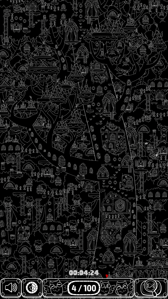 Find 100 Hidden Owls