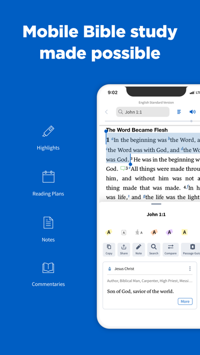 Logos Bible Study App Screenshot