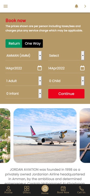 jordan aviation booking