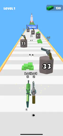 Game screenshot Mega Merge Gun apk