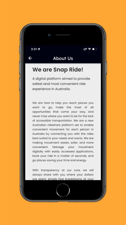 Snap Ride - Ride Share App screenshot-4