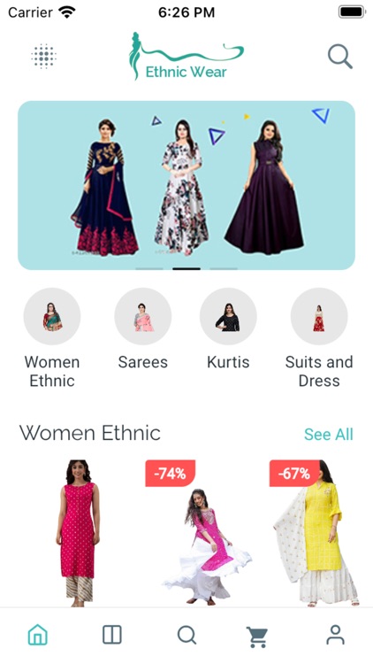 Ethnic Wear App