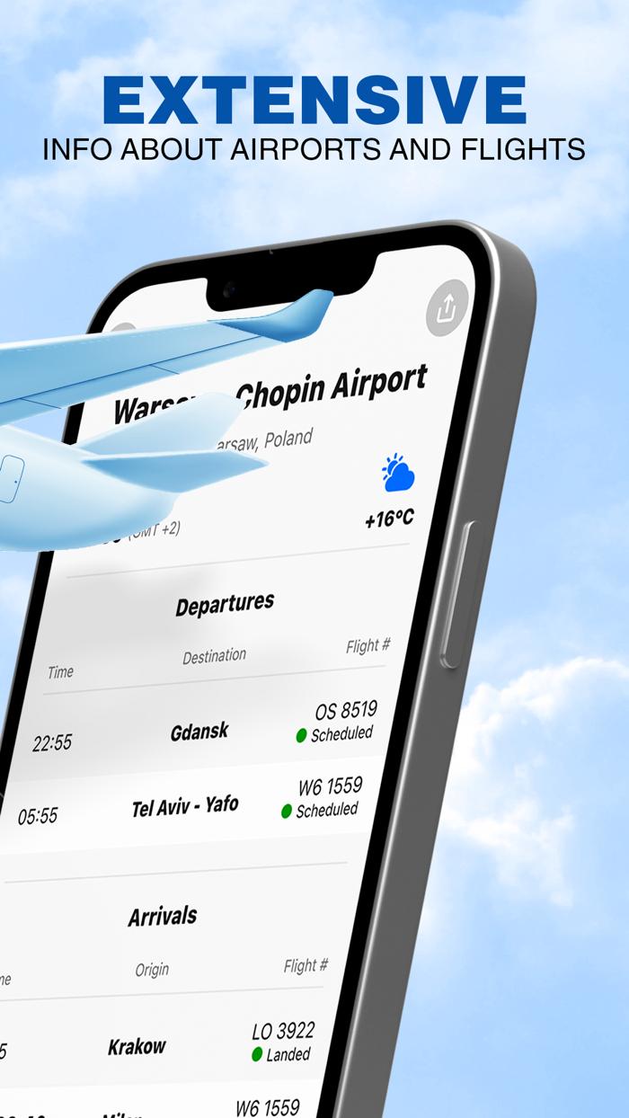 Flight Tracker, Track Airlines