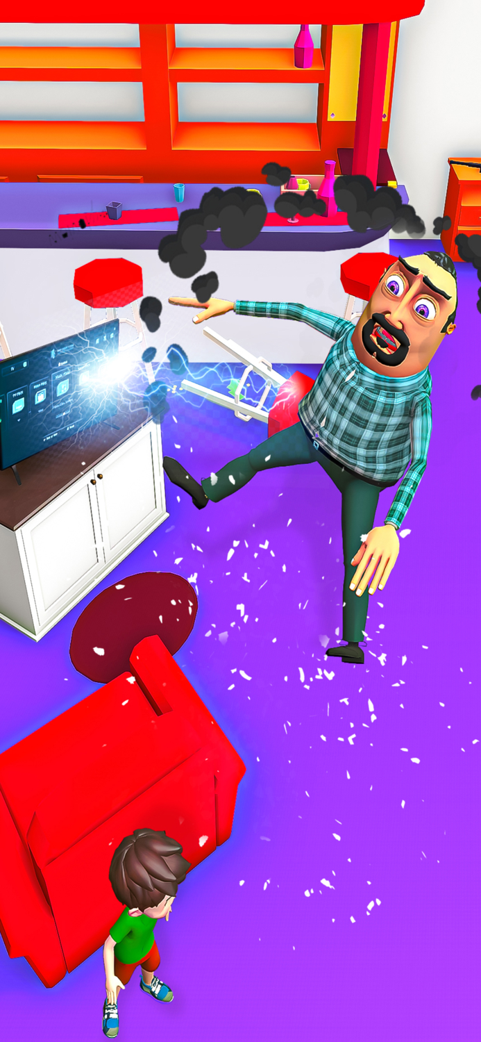 Crazy Neighbor Prank Game