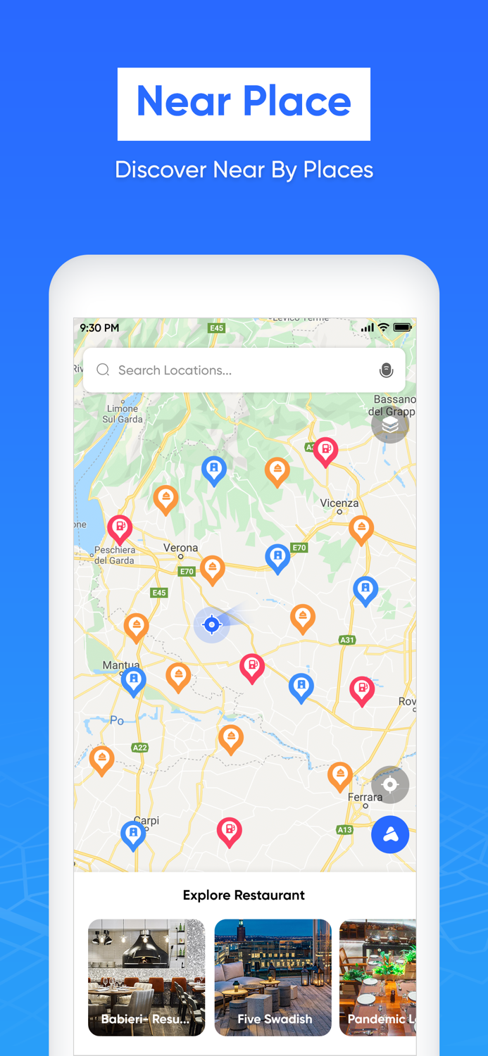 GPS Live Navigation  Maps