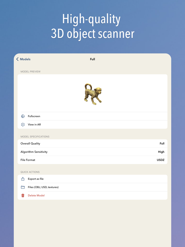 Modelified — 3D Capture