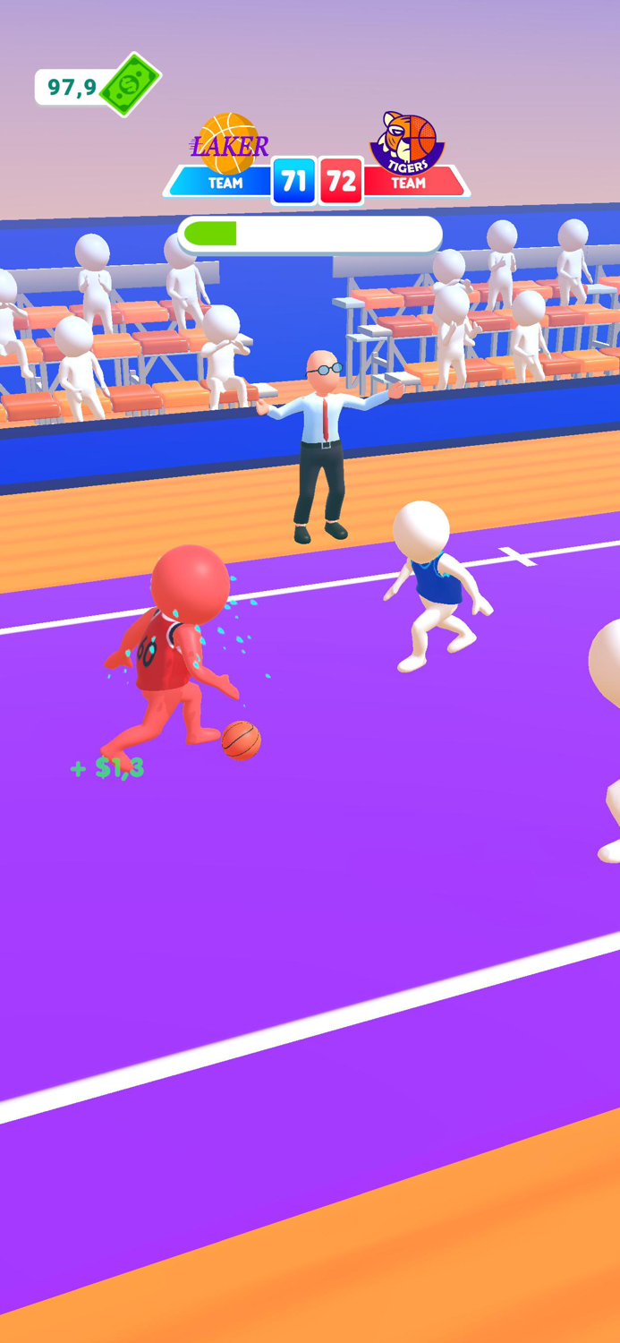 Basketball Court Player