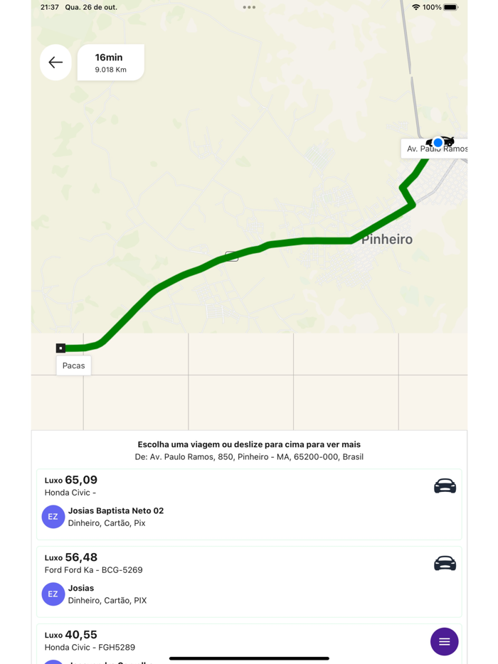 EzTaxi - Taxi e Entrega