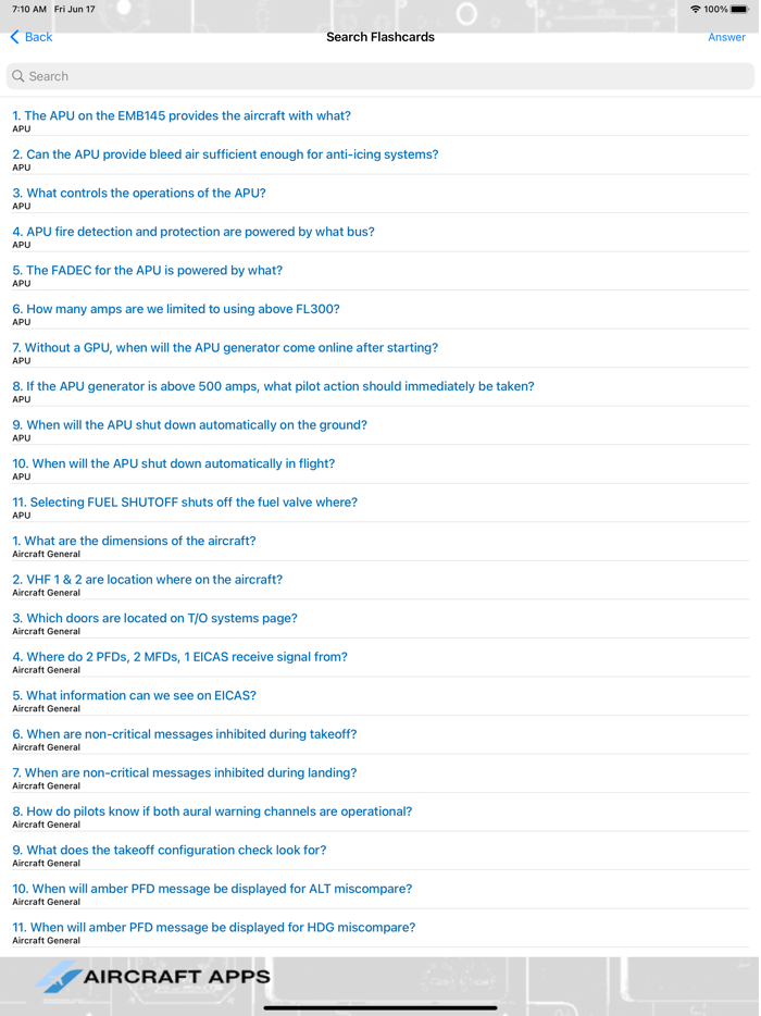 ERJ-145 Type Rating Prep