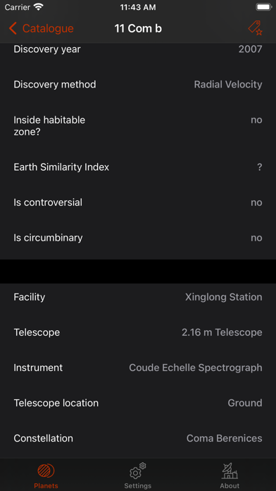 Exoplanet Explorer screenshot 3