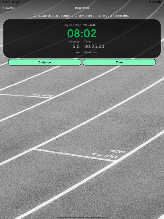 myPace - Running Calculator screenshot 2