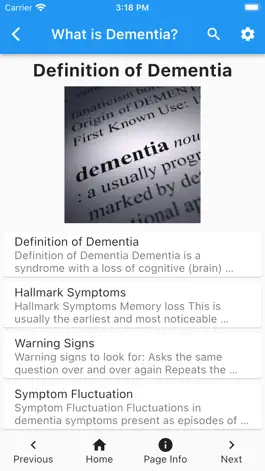 Game screenshot Dementia Guide Expert apk