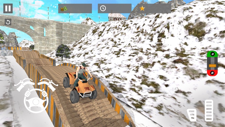 Offroad Mountain ATV Truck 3D