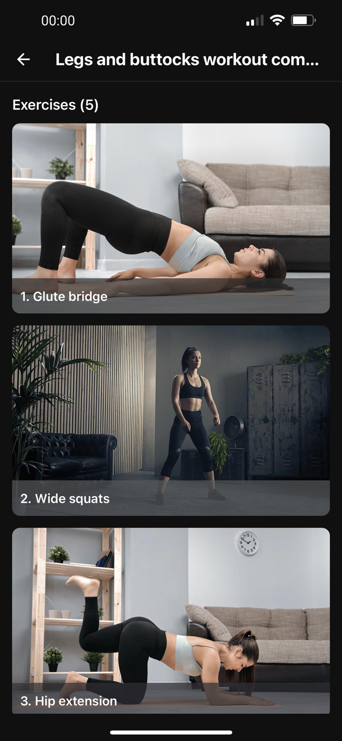 Fitness sports training