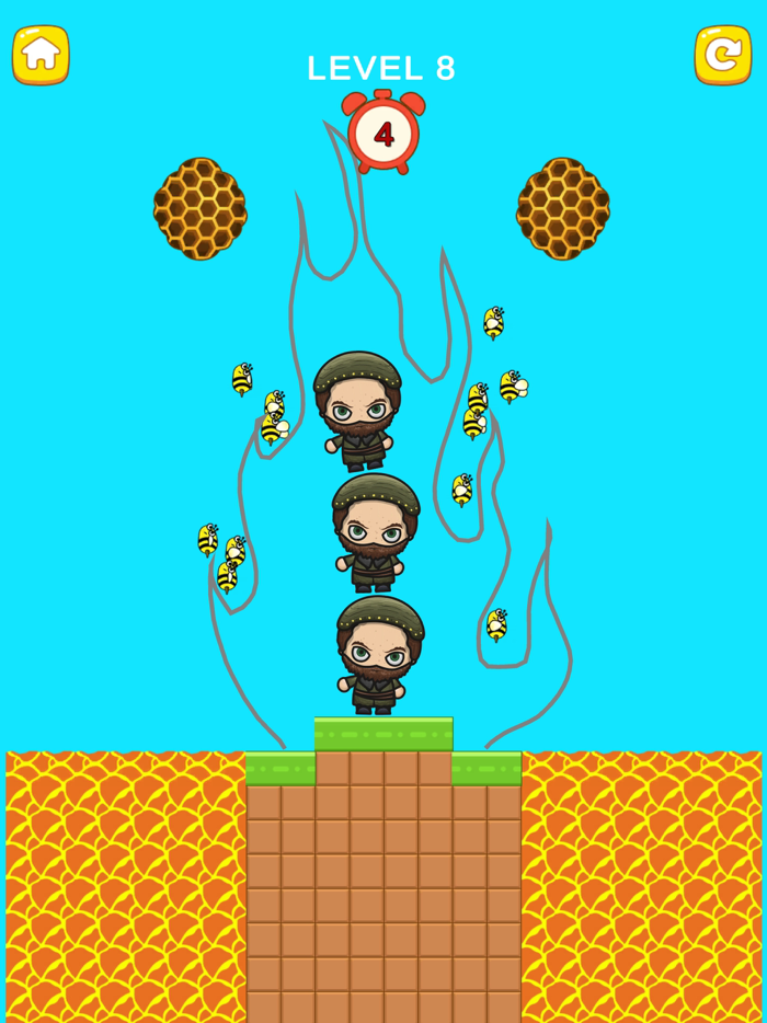 Bee vs Dog - Draw to Save Pets