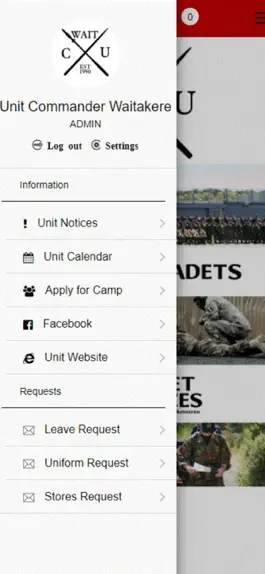 Game screenshot Waitakere Cadet Unit apk
