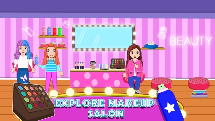 Pretend Town Girls Hair Salon