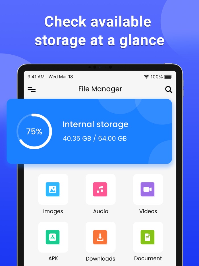 File manager - My Files