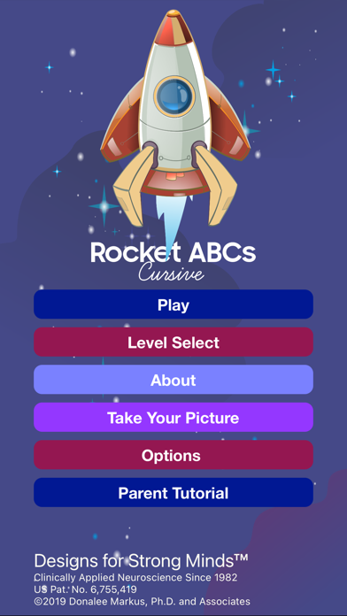 Rocket ABCs Cursive screenshot 1