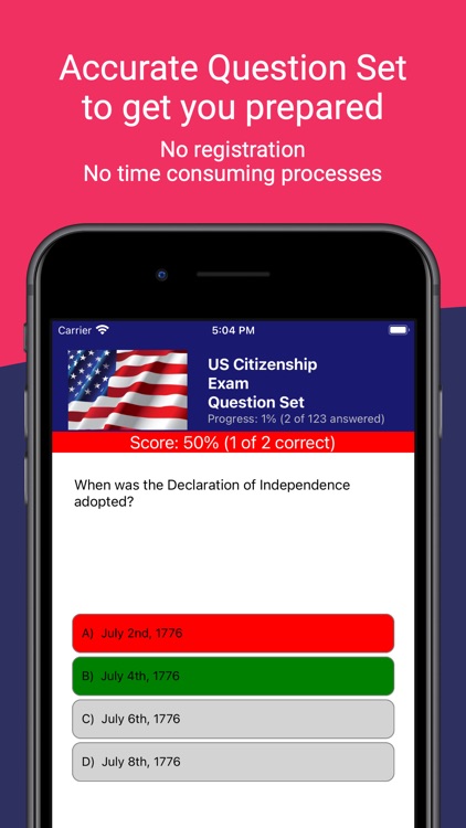 US Citizenship Exam Pro screenshot-3