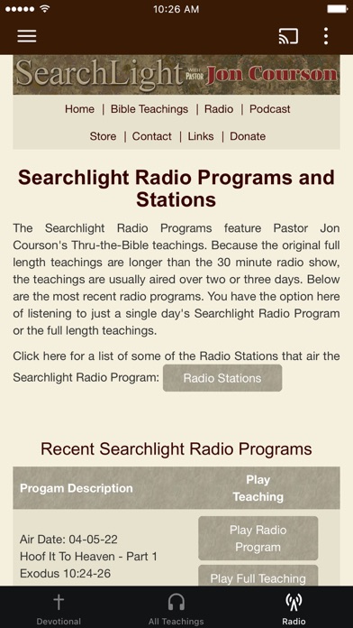 Searchlight with Jon Courson screenshot 3
