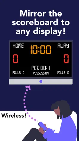 Game screenshot Easy Scoreboard for Basketball hack