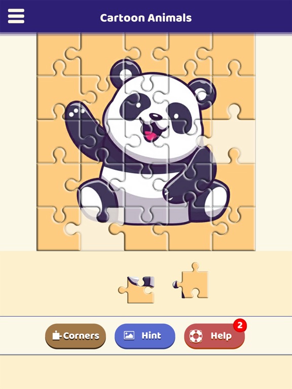 Cartoon Animals Puzzle screenshot 3