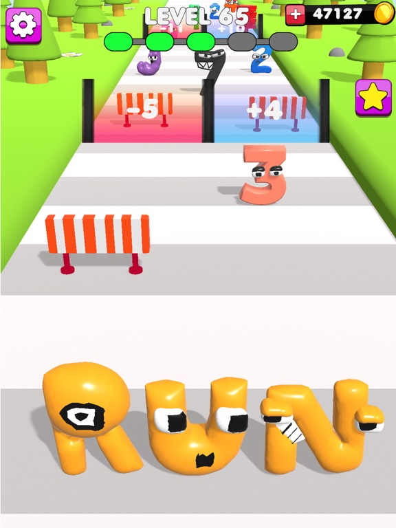 Letter Runner 3D alphabet lore for Android - Free App Download