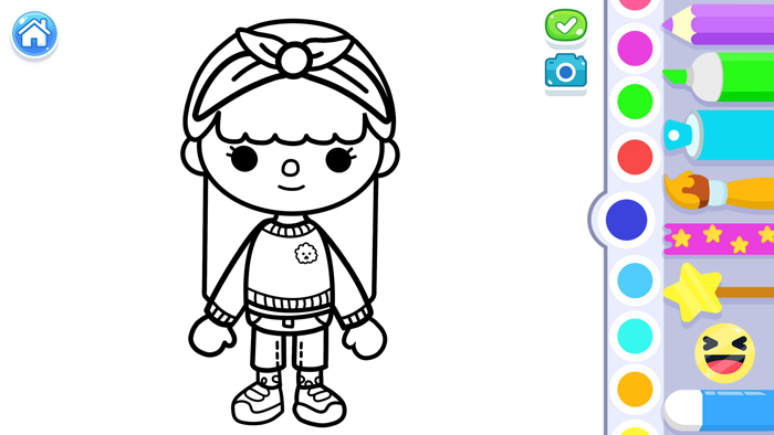 Tocca Coloring Book Glitter